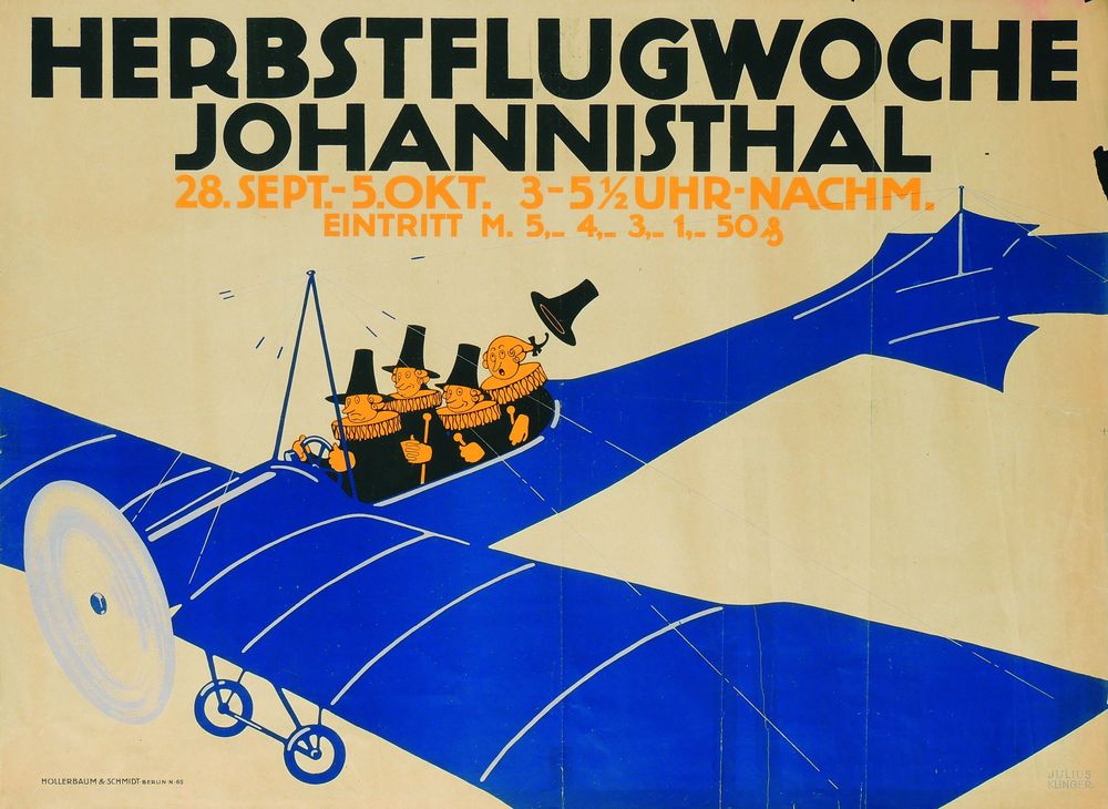 Herbstflugwoche Johannisthal - by Julius Klinger