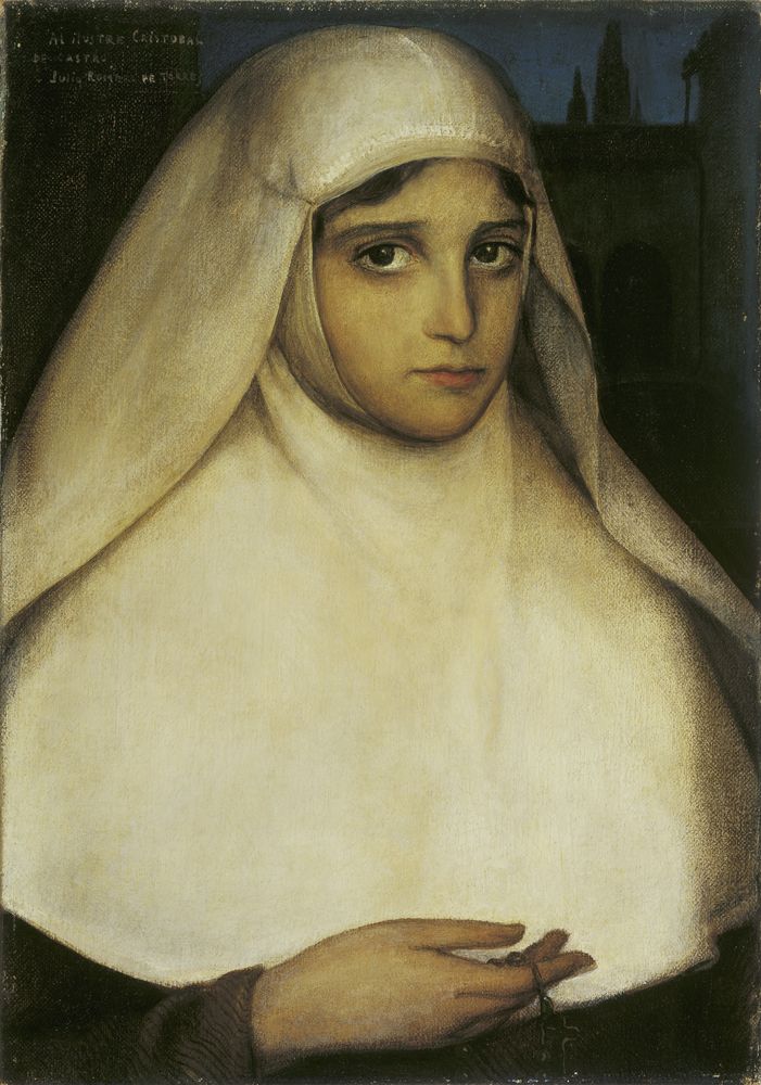 Nun - by Julio Romero de Torres