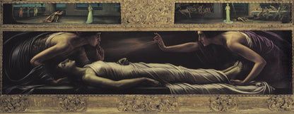 RETABLE OF THE SAINT INES´ DEATH - by Julio Romero de Torres