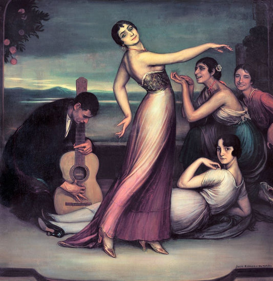 Flamenco songs and dances - by Julio Romero de Torres