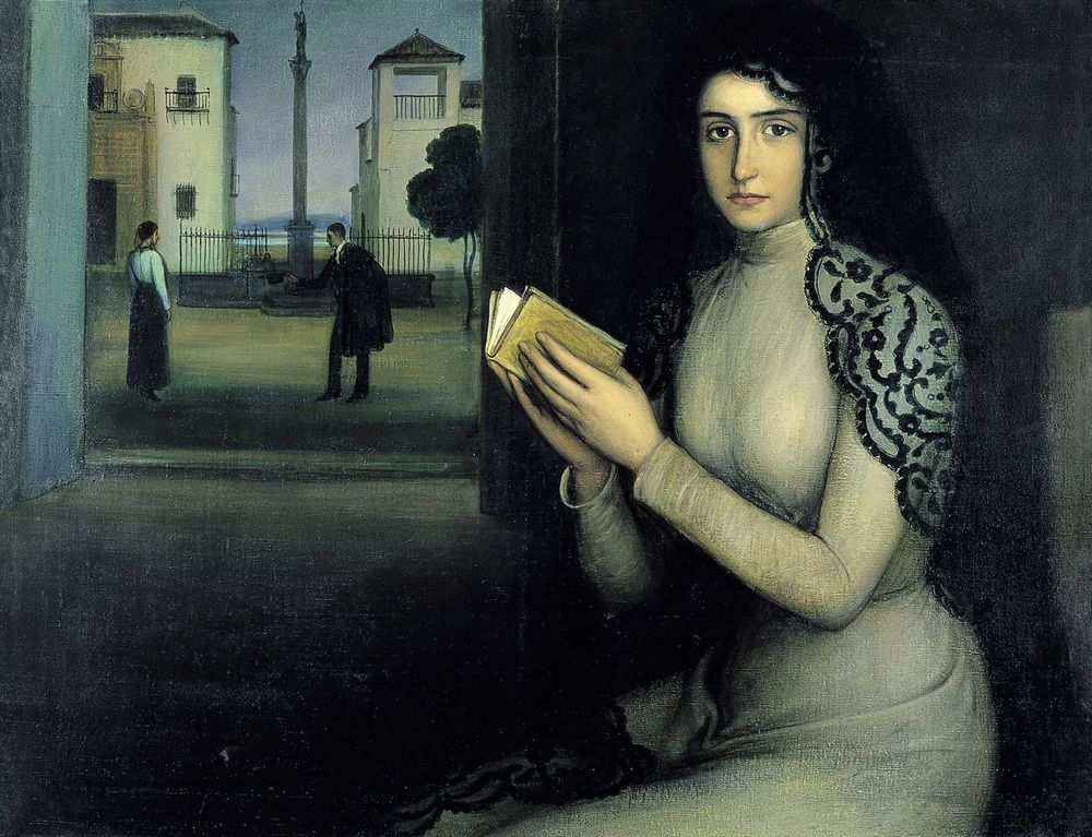 Nieves - by Julio Romero de Torres