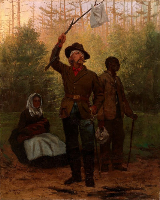 Surrender of a Confederate Soldier - by Julian Scott