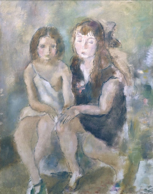 Clara and Geneviève [Clara et Geneviève] - by Jules Pascin