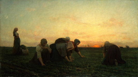 The Weeders - by Jules Breton