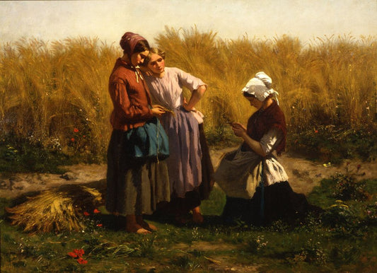 Love Tokens - by Jules Breton