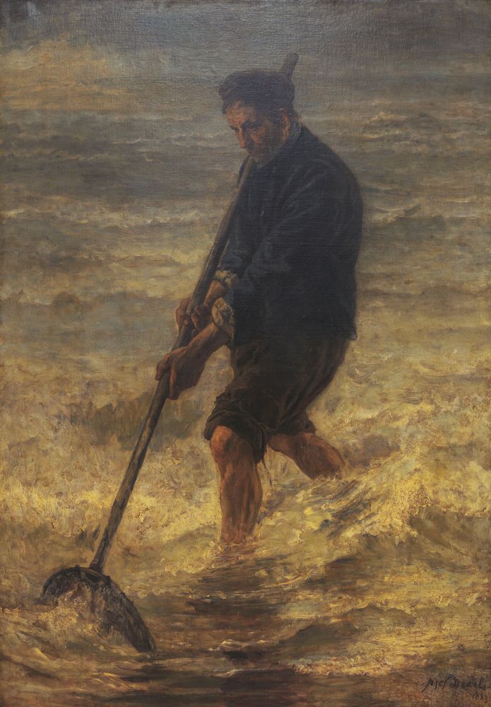 The Fisherman - by Jozef Israëls