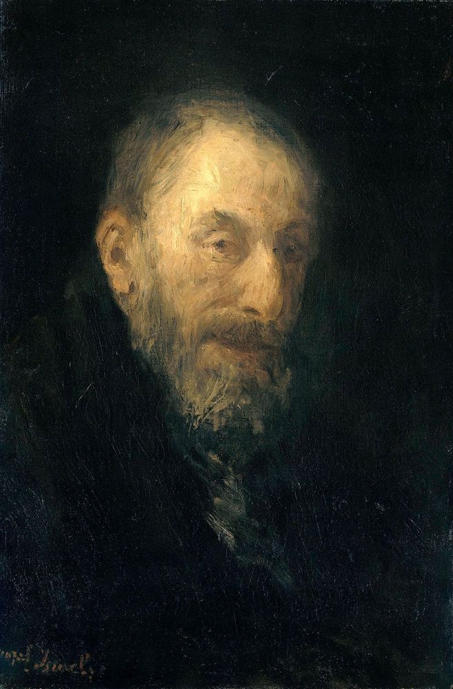 De oude Isaac - by Jozef Israëls