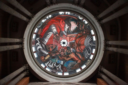 The Creator and Rebel Man - by José Clemente Orozco