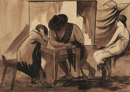 El regreso - by José Clemente Orozco