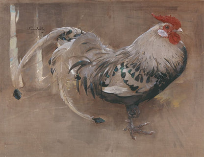 The Spangled Cock - by Joseph Crawhall III