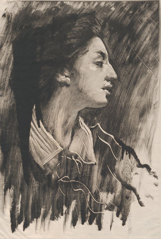 Elizabeth Alexander - by John White Alexander