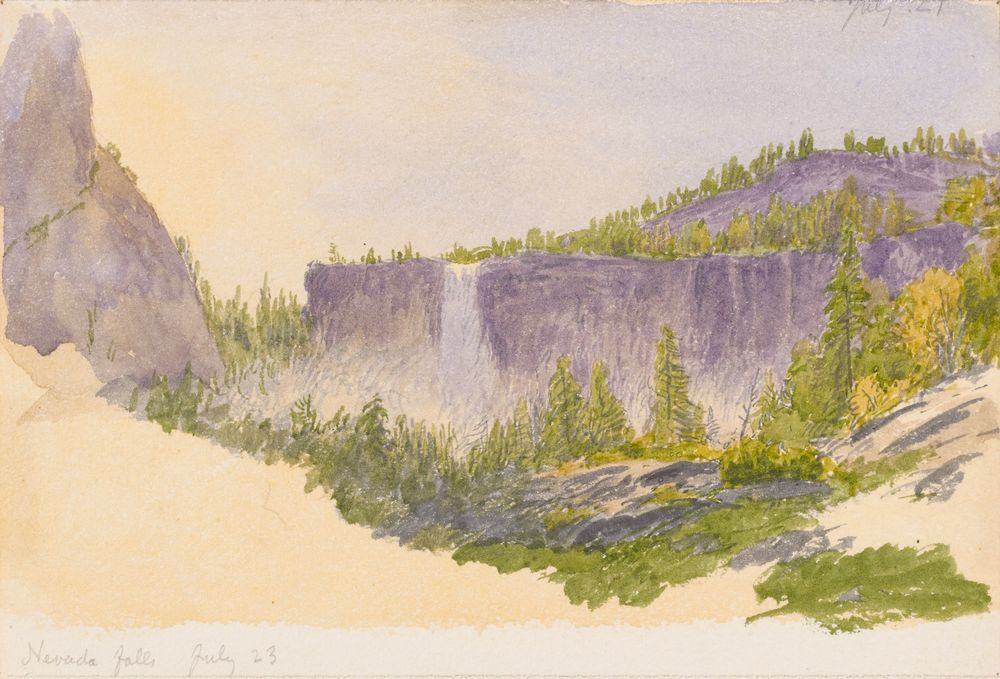 Nevada Falls - by John Henry Hill