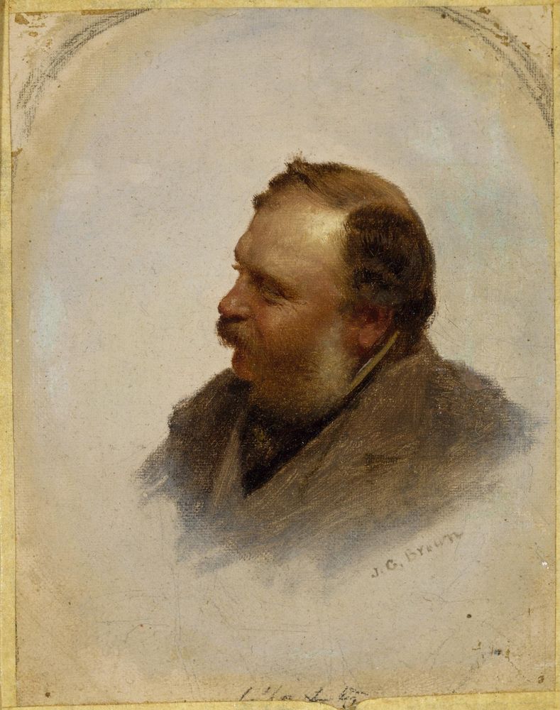 Portrait of William Brand - by John George Brown