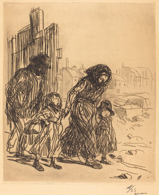 After the Seizure - by Jean-Louis Forain