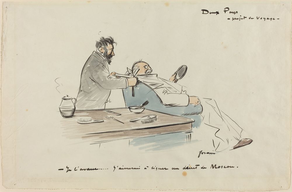 Project de Voyage - by Jean-Louis Forain