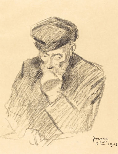 Renoir (fourth plate) - by Jean-Louis Forain