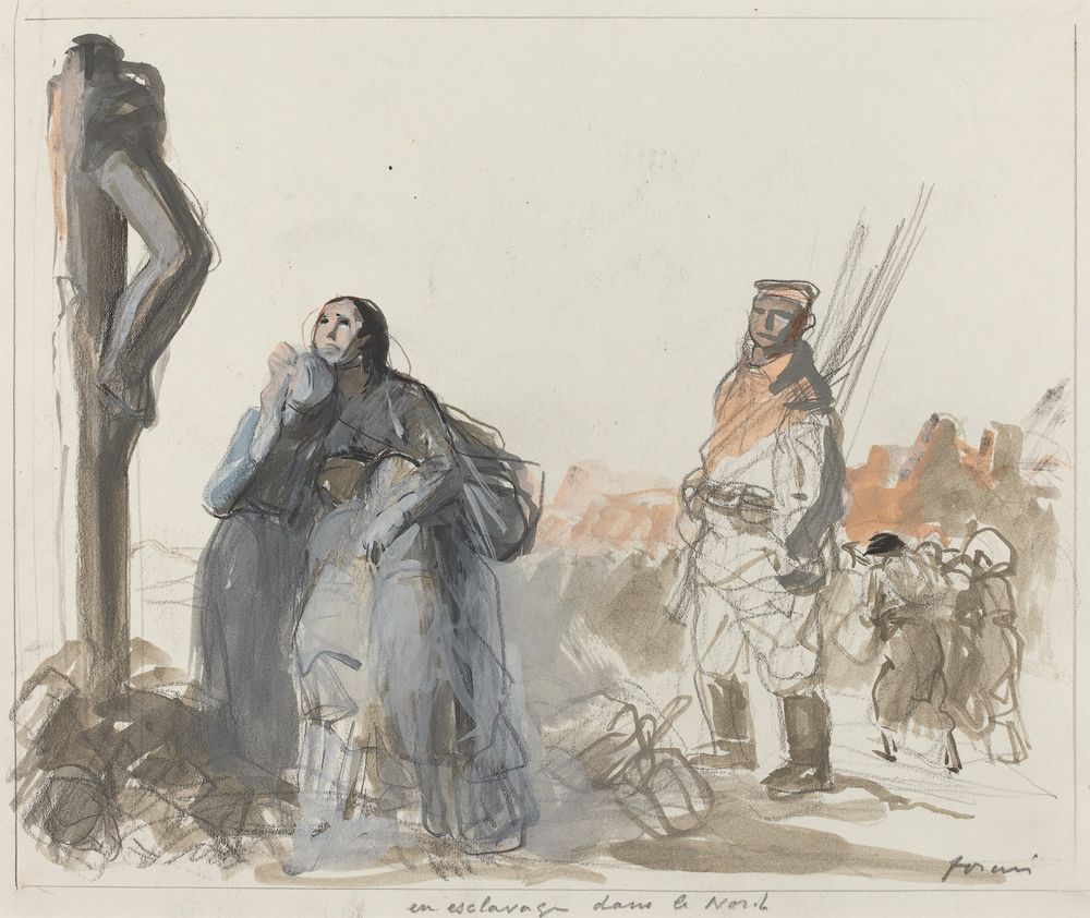 En esclavage dans le Nord - by Jean-Louis Forain