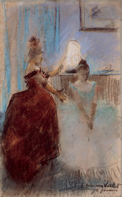 The Debutante - by Jean-Louis Forain