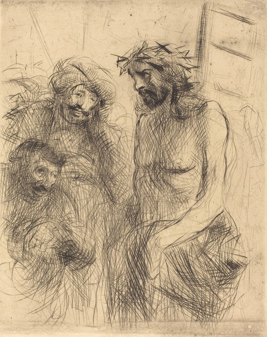 The Mocking of Christ - by Jean-Louis Forain