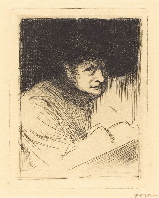 Self-Portrait - by Jean-Louis Forain