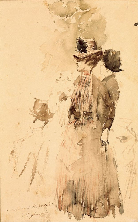 The Fashionable Women - by Jean-Louis Forain