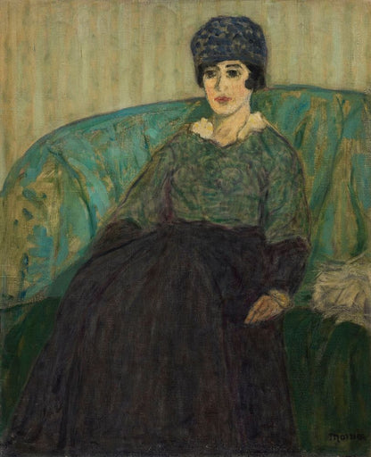 Blanche Baume - by James Wilson Morrice