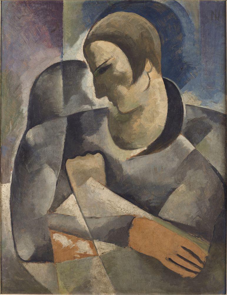 Self-portrait - by Ismael Nery