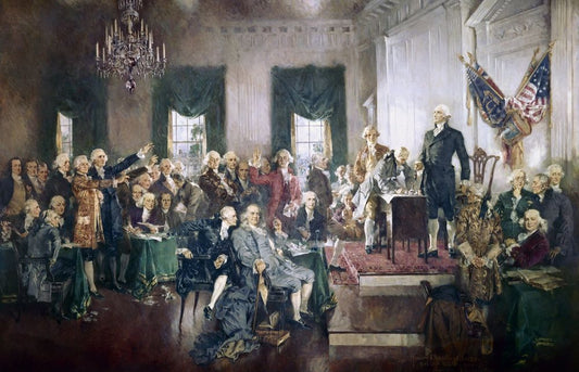 Signing of the Constitution - by Howard Chandler Christy