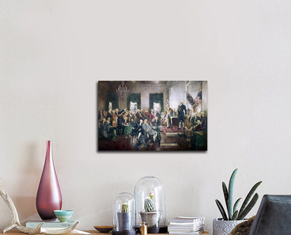 Signing of the Constitution - by Howard Chandler Christy