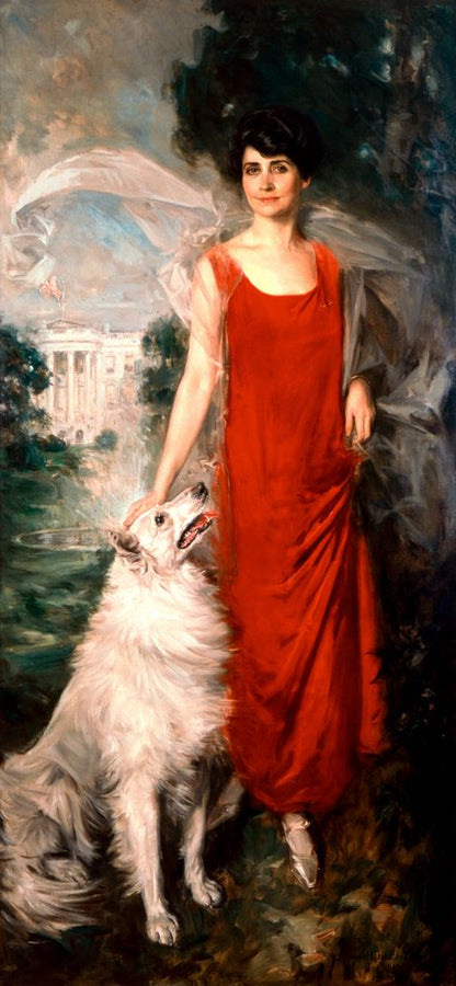 Grace Goodhue Coolidge (Mrs. Calvin Coolidge) - by Howard Chandler Christy