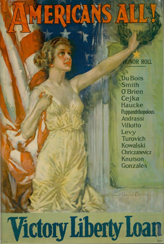 Americans All! - by Howard Chandler Christy