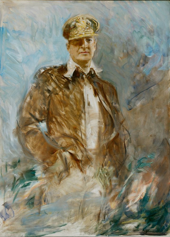 Douglas MacArthur - by Howard Chandler Christy