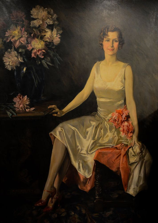 Portrait of Miss Evans - by Howard Chandler Christy