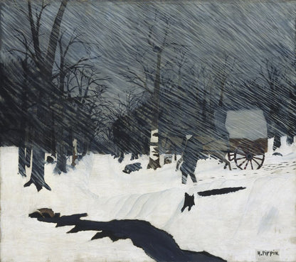 Country Doctor (Night Call) - by Horace Pippin