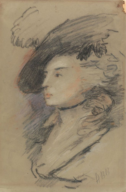 Mrs. Siddons - by Hercules Brabazon Brabazon