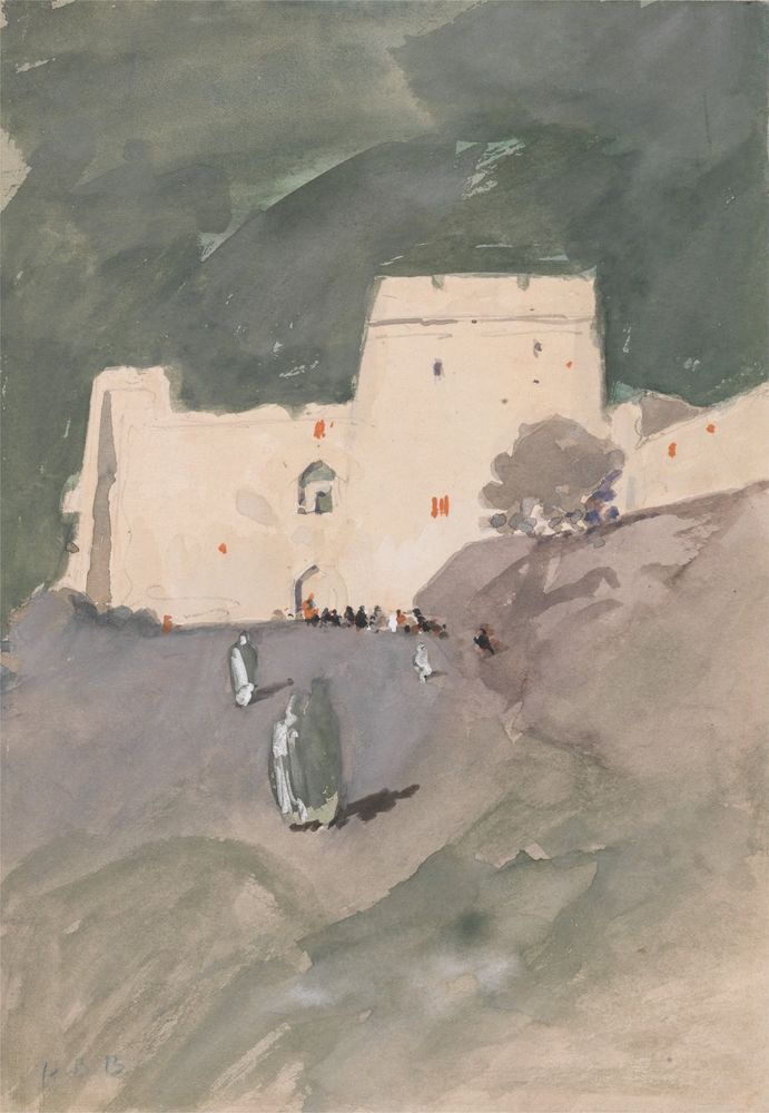 A Moorish Citadel - by Hercules Brabazon Brabazon