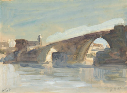 A Bridge - by Hercules Brabazon Brabazon