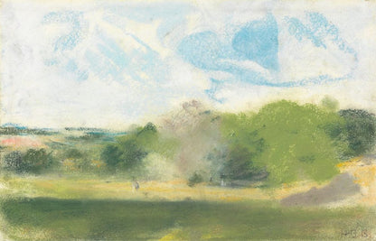 View at Oaklands - by Hercules Brabazon Brabazon