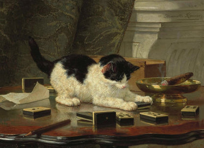 Katjesspel - by Henriëtte Ronner-Knip