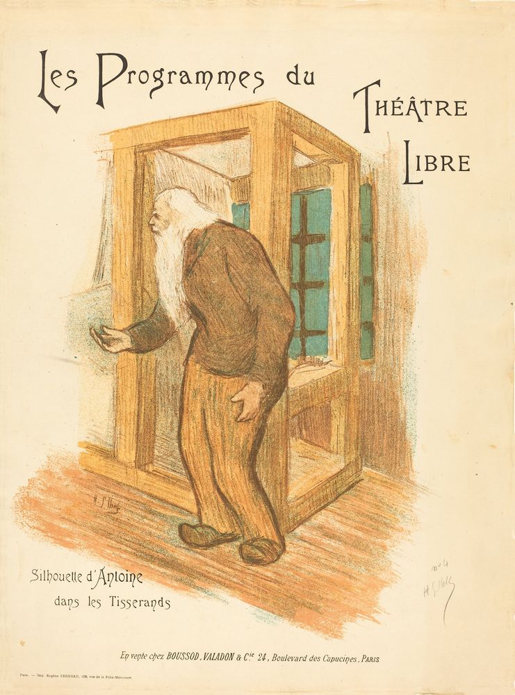 Les Programmes du Théâtre Libre - by Henri-Gabriel Ibels