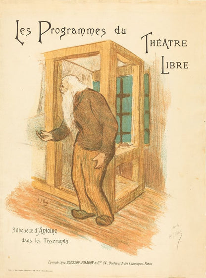 Les Programmes du Théâtre Libre - by Henri-Gabriel Ibels