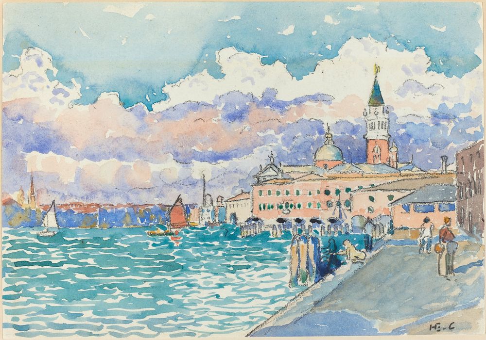 Venice - by Henri-Edmond Cross