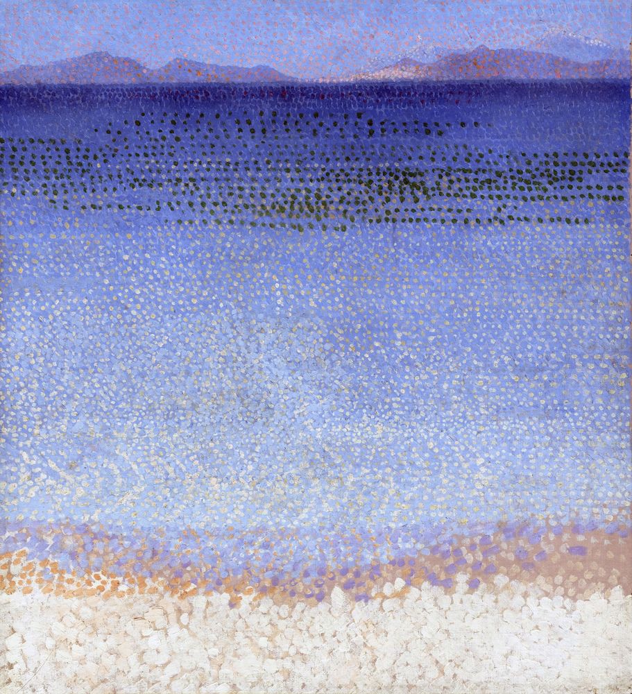 Les Îles d’Or, îles d’Hyères (Var), 1891-1892 - by Henri-Edmond Cross