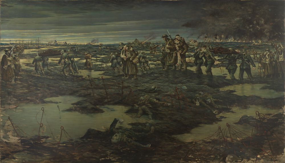 The Harvest of Battle - by Christopher R. W. Nevinson