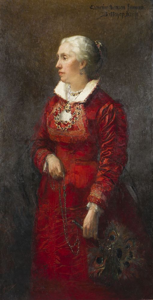 Portrait of Catherina Seaton Forman Swift - by Christoffel Bisschop