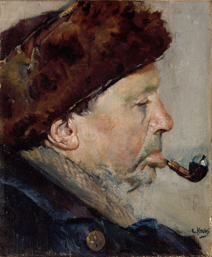 Niels Gaihede - by Christian Krohg