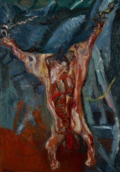 Carcass of Beef - by Chaïm Soutine