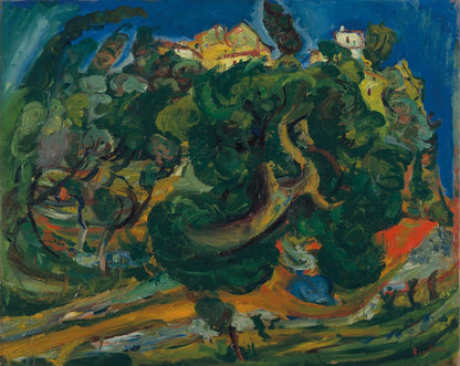 Paysage du Midi - by Chaïm Soutine