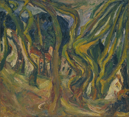 Landscape at Céret [Paysage à Céret] - by Chaïm Soutine