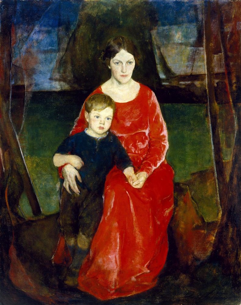 American Motherhood - by Charles Webster Hawthorne